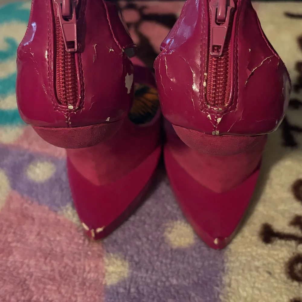 Hot Pink Platform Stiletto Heels – Size 7.5 | Bold Statement Heels |